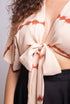 Top a portafoglio in look batik Tali